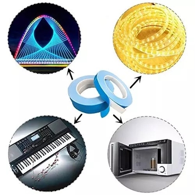 Double Sided Thermal Tape With Acrylic Pressure Adhesive 0.2mm 20 N/25mm Tensile Strength